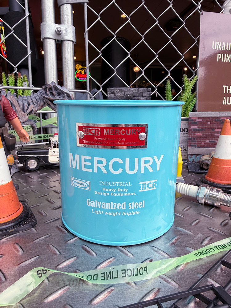 マーキュリー　インダストリアル　マルチポット　（ブルー）　バケツ　ミニ缶 ■ アメリカン雑貨 アメリカ雑貨 | MERCURY | 02