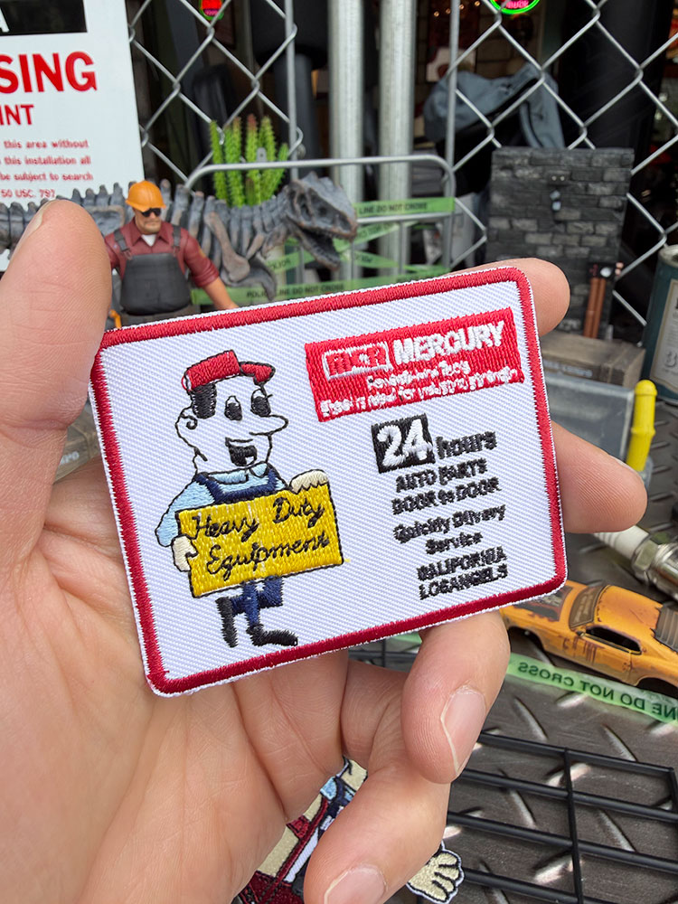 マーキュリー　インダストリアル　ワッペン　（ワーカーMr.T） ■ アメリカン雑貨 アメリカ雑貨 | MERCURY