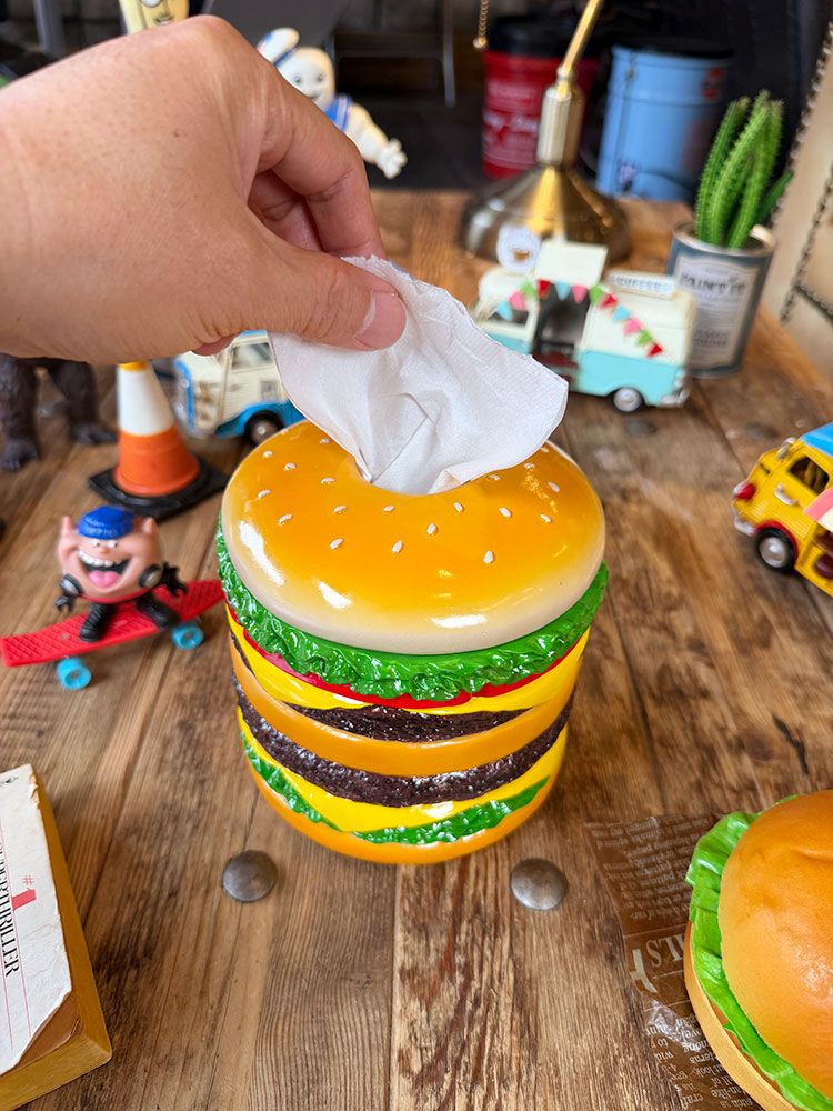 ハンバーガー　ロールティッシュホルダー ■ アメリカン雑貨 アメリカ雑貨 |  | 01