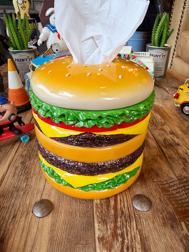ハンバーガー　ロールティッシュホルダー ■ アメリカン雑貨 アメリカ雑貨 |  | 02