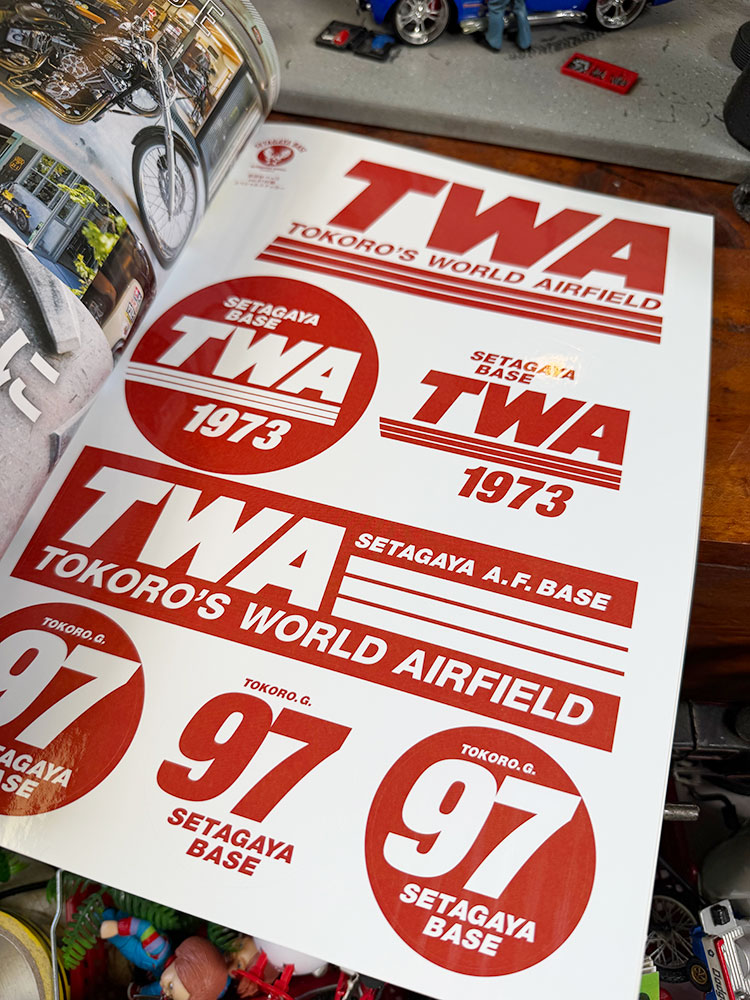 雑誌「所ジョージの世田谷ベース」　VOL.61　思い出のオートバイ　（特別付録はTWAステッカー） ■ アメリカン雑貨 アメリカ雑貨 |  | 15