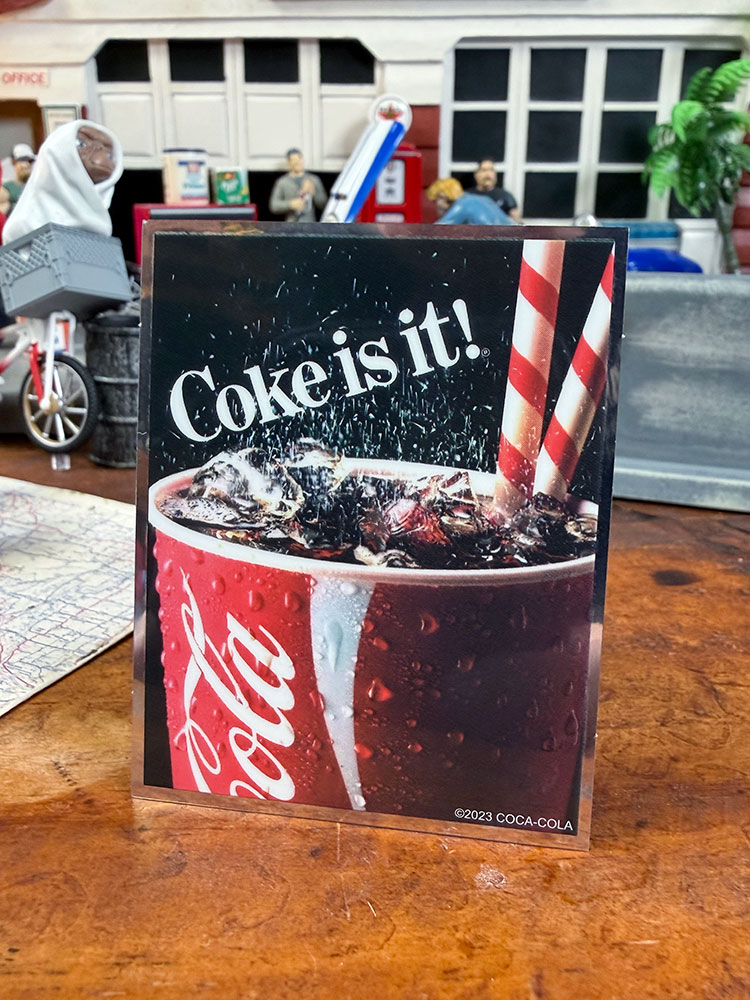 コカ・コーラ　オフィシャル　ミニステッカー　（カップ） ■ アメリカン雑貨 アメリカ雑貨 | 