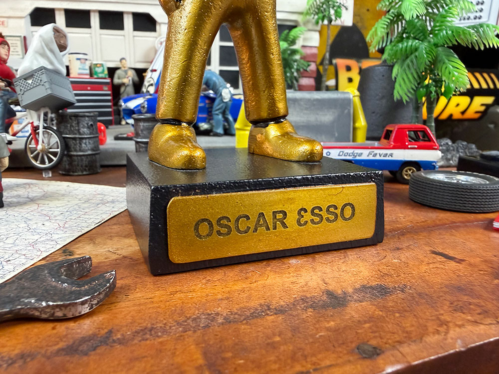 エッソボーイ　オスカーエッソ　スタチュー　ヴィンテージフィギュア　リプロダクト ■ アメリカン雑貨 アメリカ雑貨 |  | 08