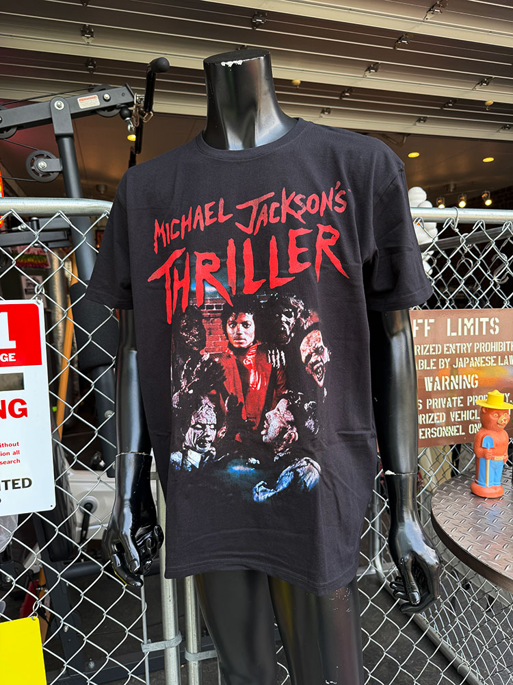 マイケルジャクソン スリラー オフィシャル Tシャツ （Lサイズ） 公式