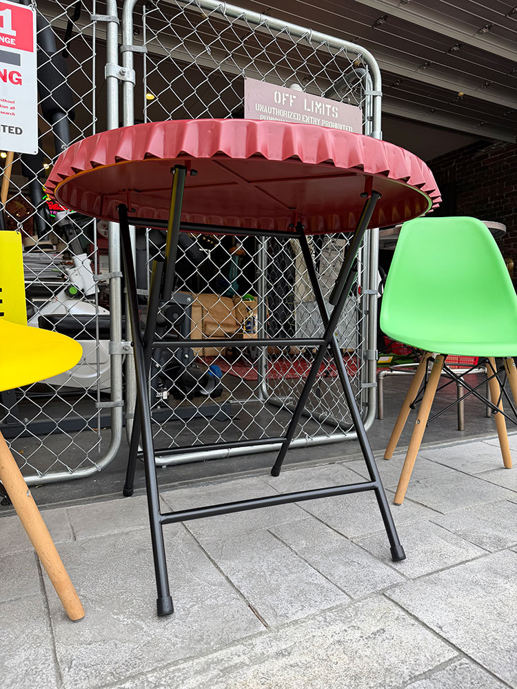 ベティ・ブープ ボトルキャップ テーブル 単品 折り畳み式 ※沖縄・離島