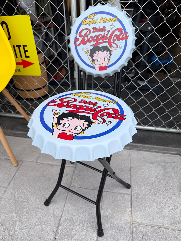 ベティ・ブープ　ボトルキャップ　チェアー　単品 ■ アメリカン雑貨 アメリカ雑貨 | 