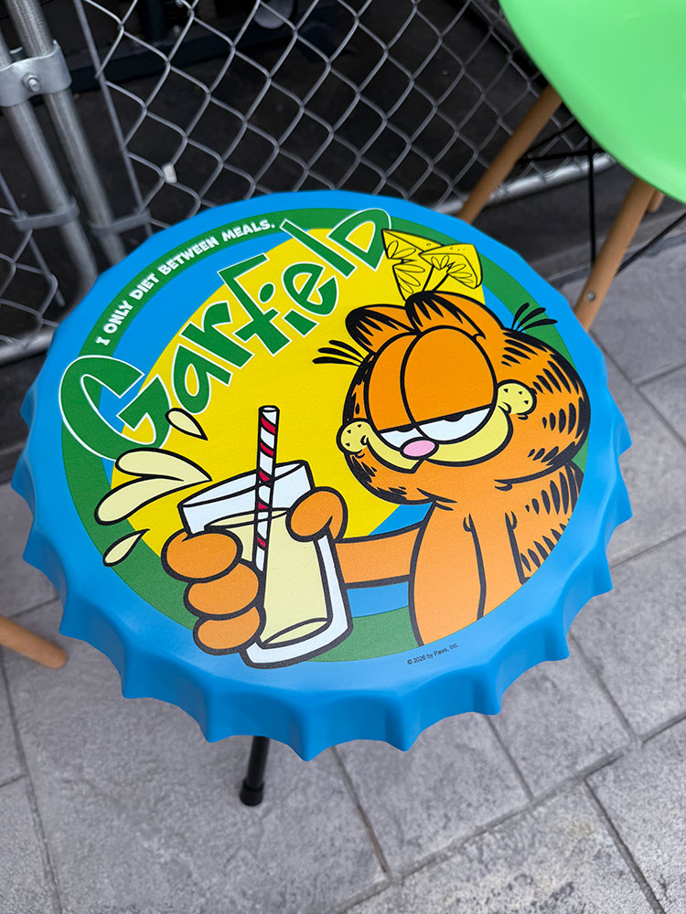 ガーフィールド　ボトルキャップ　チェアー　単品 ■ アメリカン雑貨 アメリカ雑貨 |  | 08