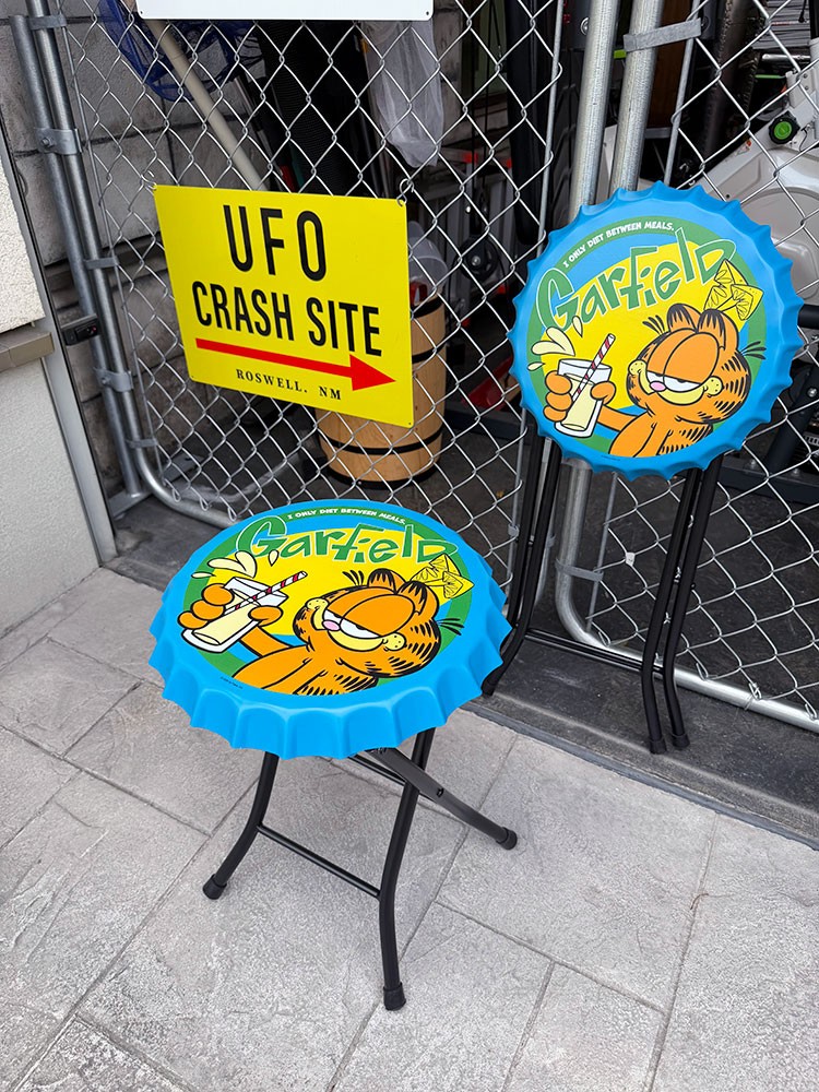 ガーフィールド　ボトルキャップ　チェアー　単品 ■ アメリカン雑貨 アメリカ雑貨 |  | 03