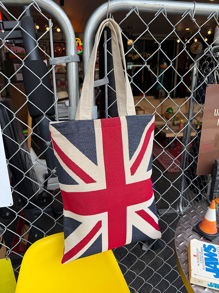 ユニオンジャック　ゴブラン織り　トートバッグ　イギリス国旗 ■ アメリカン雑貨 アメリカ雑貨 | 