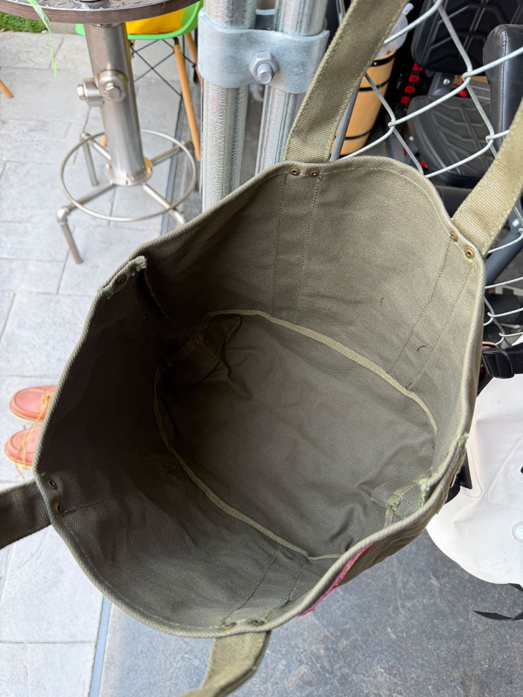 マーキュリー　ハードキャンバス　トートバッグ　（Mサイズ/カーキ） ■ アメリカン雑貨 アメリカ雑貨 | MERCURY | 07