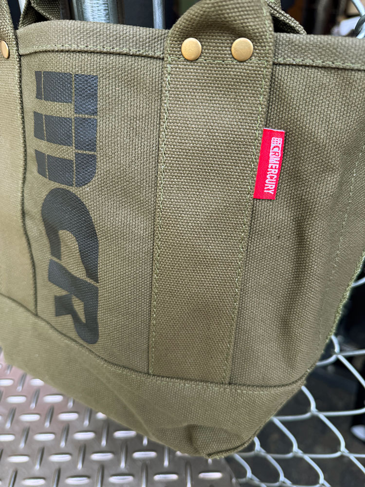 マーキュリー　ハードキャンバス　トートバッグ　（Sサイズ/カーキ） ■ アメリカン雑貨 アメリカ雑貨 | MERCURY | 01