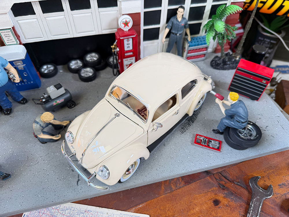 burago ブラーゴ 1955年 フォルクワーゲン クラシックビートル ダイ