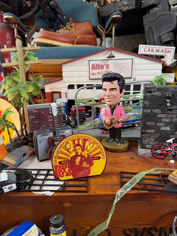 エルヴィス・プレスリー　オフィシャル　ワッペン　サンレコード　（Elvis Where R&R Was Born）　公式グッズ |  | 02