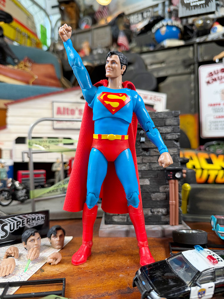 マクファーレントイズ　DCコミックス　1978年版　スーパーマン　7インチ　アクションフィギュア ■ アメリカン雑貨 アメリカ雑貨 | 