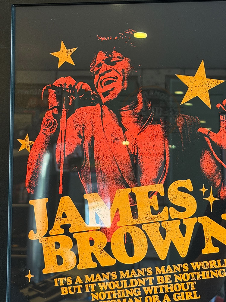 ジェームス・ブラウン　フレームアート　公式グッズ ■ アメリカン雑貨 アメリカ雑貨 |  | 01