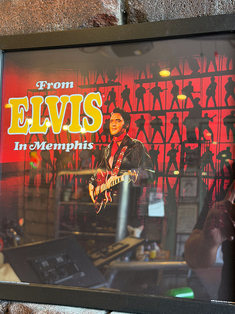 エルヴィス・プレスリー　フレームアート　（Live In Memphis）　公式グッズ ■ アメリカン雑貨 アメリカ雑貨 |  | 01