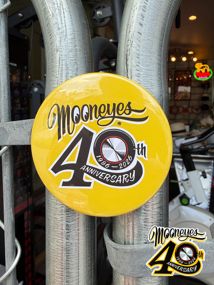 ムーンアイズ　40周年アニバーサリー　マグネット ■ アメリカ雑貨 アメリカン雑貨 | 