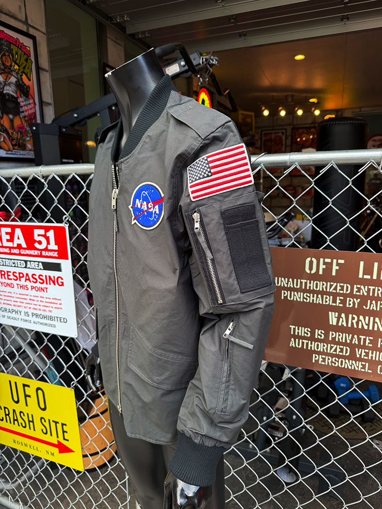 NASA　サマーフライトジャケット　RED CANOE　レッドカヌー ■ アメリカン雑貨 アメリカ雑貨 |  | 01