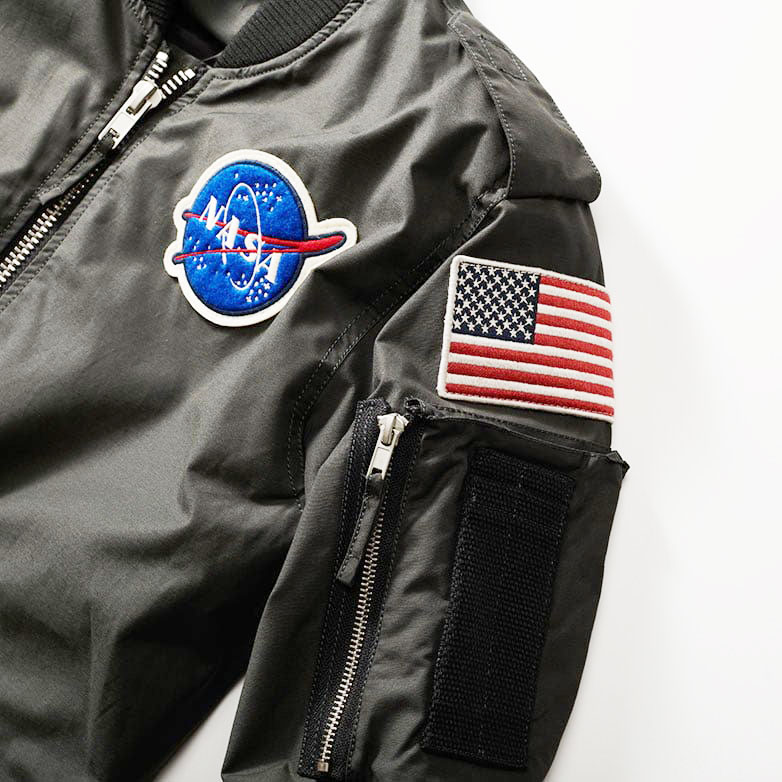 NASA　サマーフライトジャケット　RED CANOE　レッドカヌー ■ アメリカン雑貨 アメリカ雑貨 |  | 13