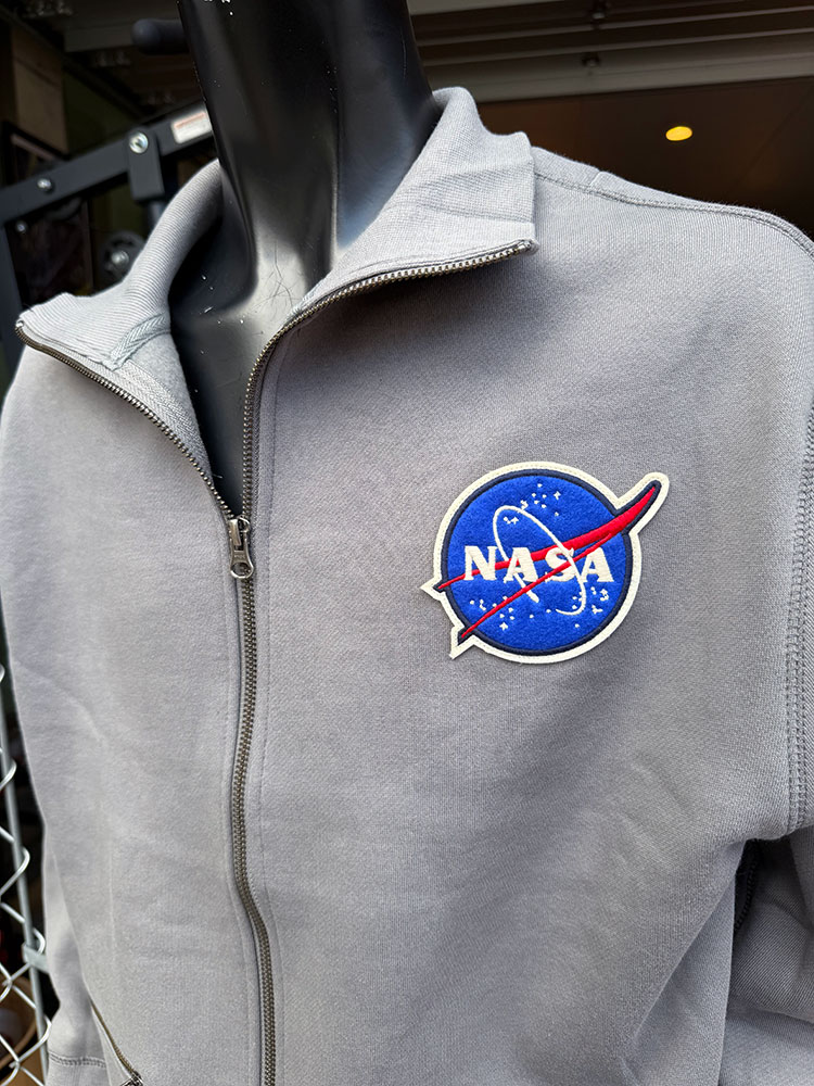 NASA　ロケットサイエンティスト　オフィシャル　フルジップ　スウェットシャツ　（グレー） ■ アメリカン雑貨 アメリカ雑貨 |  | 02