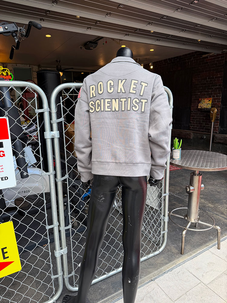 NASA　ロケットサイエンティスト　オフィシャル　フルジップ　スウェットシャツ　（グレー） ■ アメリカン雑貨 アメリカ雑貨 |  | 07