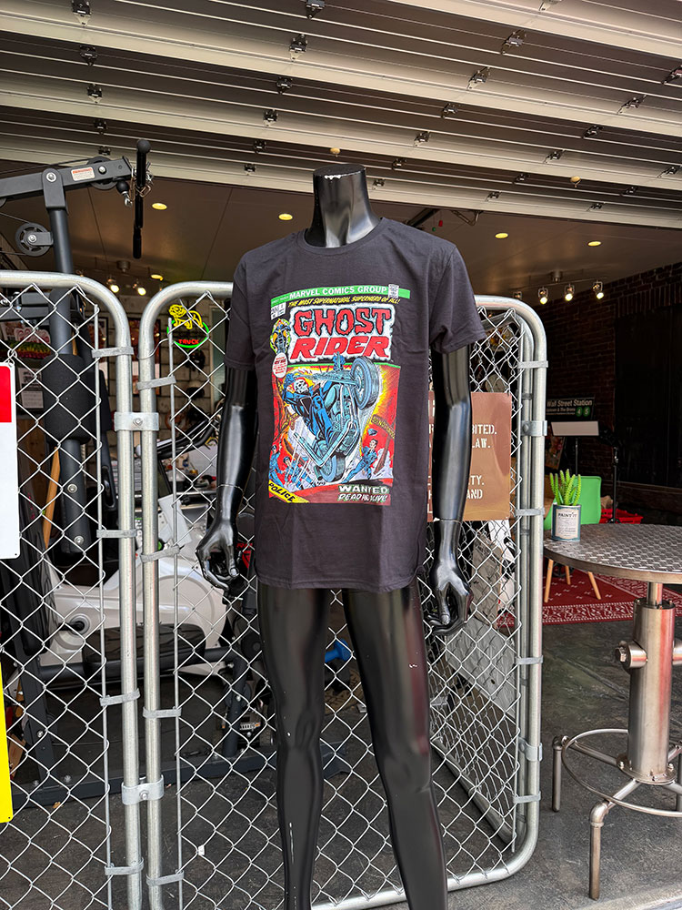 マーベル　ゴーストライダー　グラフィックTシャツ　コミックカバーデザイン　公式グッズ ■ アメリカン雑貨 アメリカ雑貨 |  | 02