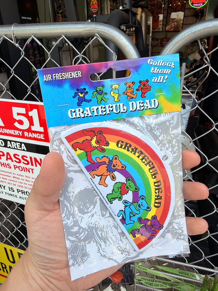 グレイトフルデッド　ダンシングベア　エアーフレッシュナー　（フルーツの香り/レインボー） ■ アメリカン雑貨 アメリカ雑貨 |  | 02