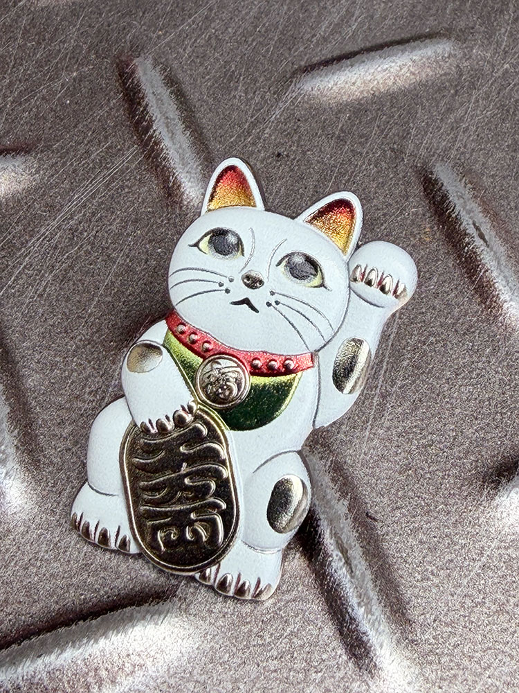 招き猫　ピンバッジ　縁起物　招福万来　千客万来 ■ アメリカン雑貨 アメリカ雑貨 |  | 01