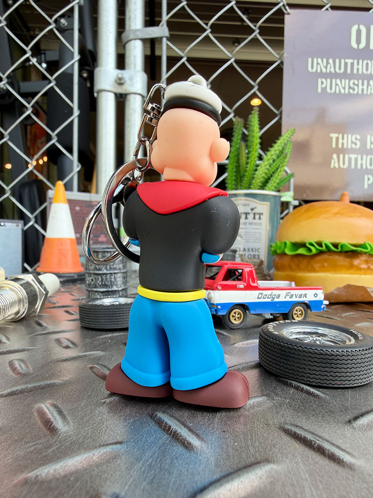 ポパイ　PVC　3Dフィギュア　キーホルダー ■ アメリカン雑貨 アメリカ雑貨 |  | 04