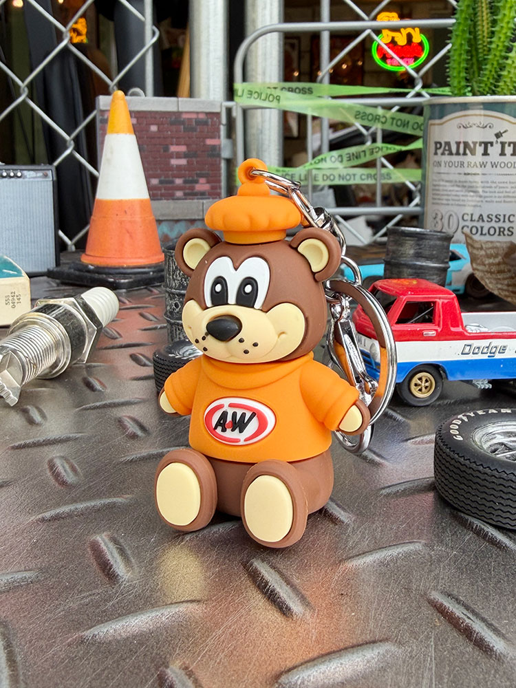 A&W　ルートベア　PVC　3Dフィギュア　キーホルダー ■ アメリカン雑貨 アメリカ雑貨 |  | 02