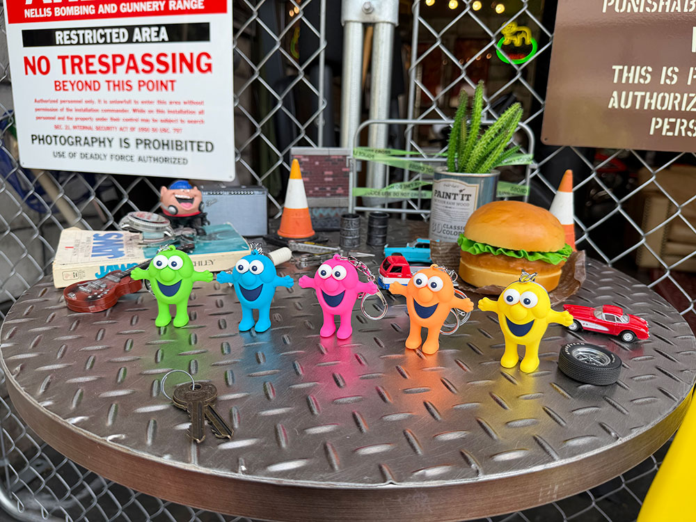 ミスターバブル　PVC　3Dフィギュア　キーホルダー　（全5色セット） ■ アメリカン雑貨 アメリカ雑貨 |  | 03