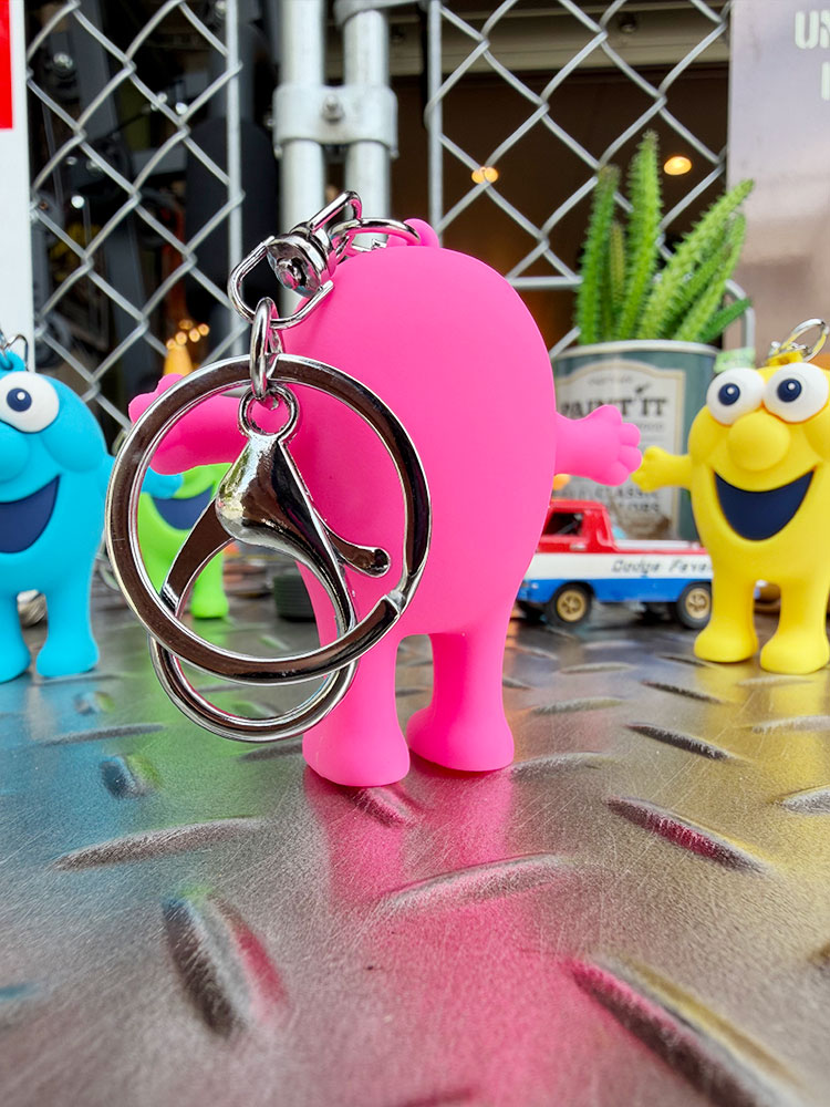 ミスターバブル　PVC　3Dフィギュア　キーホルダー　（ピンク）　単品 ■ アメリカン雑貨 アメリカ雑貨 |  | 01