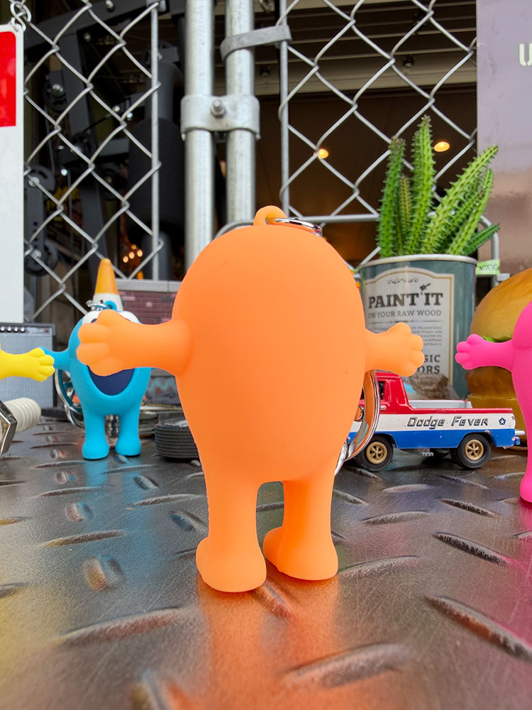 ミスターバブル　PVC　3Dフィギュア　キーホルダー　（オレンジ）　単品 ■ アメリカン雑貨 アメリカ雑貨 |  | 01