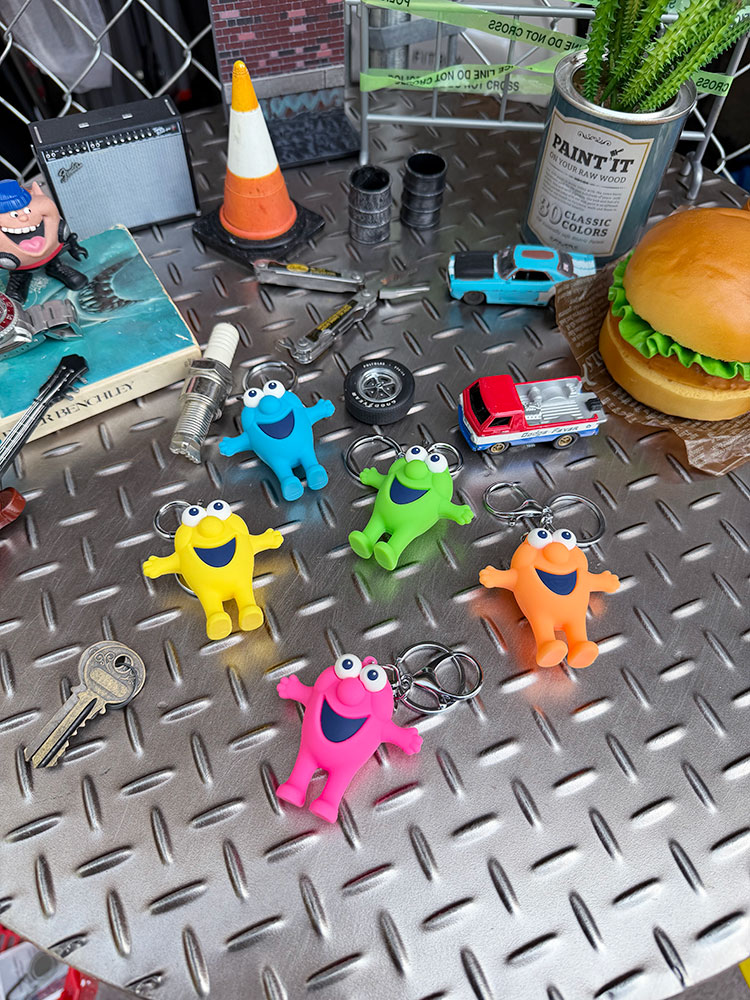 ミスターバブル　PVC　3Dフィギュア　キーホルダー　（全5色セット） ■ アメリカン雑貨 アメリカ雑貨 |  | 04