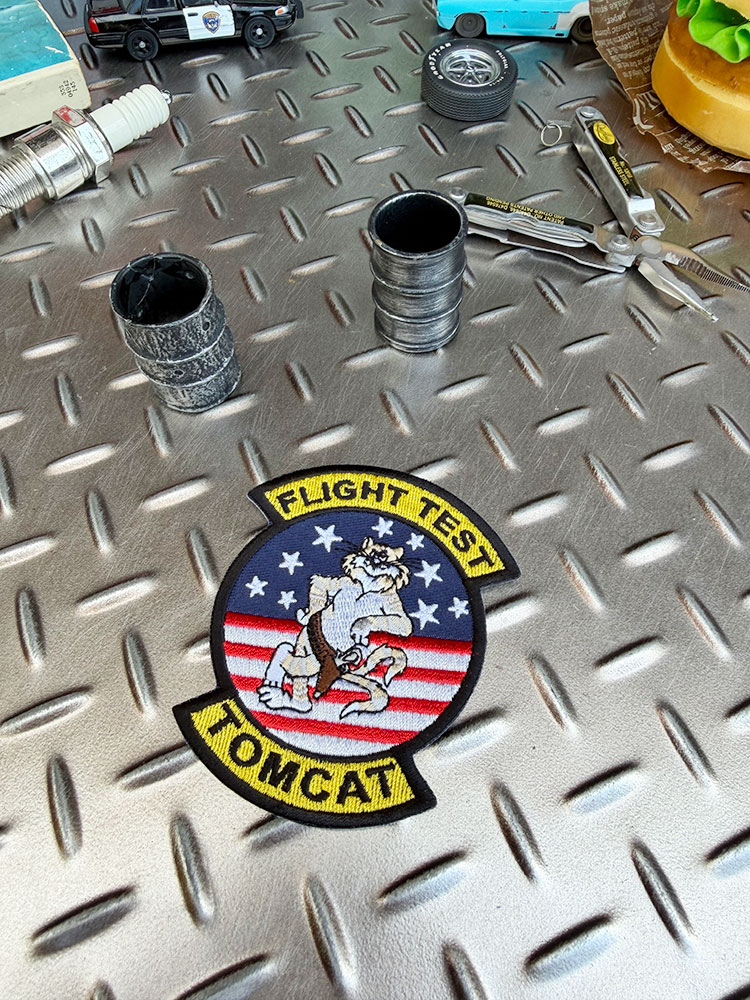 F-14　トムキャット　ミリタリーワッペン　（FLIGHT TEST） ■ アメリカン雑貨 アメリカ雑貨 |  | 02