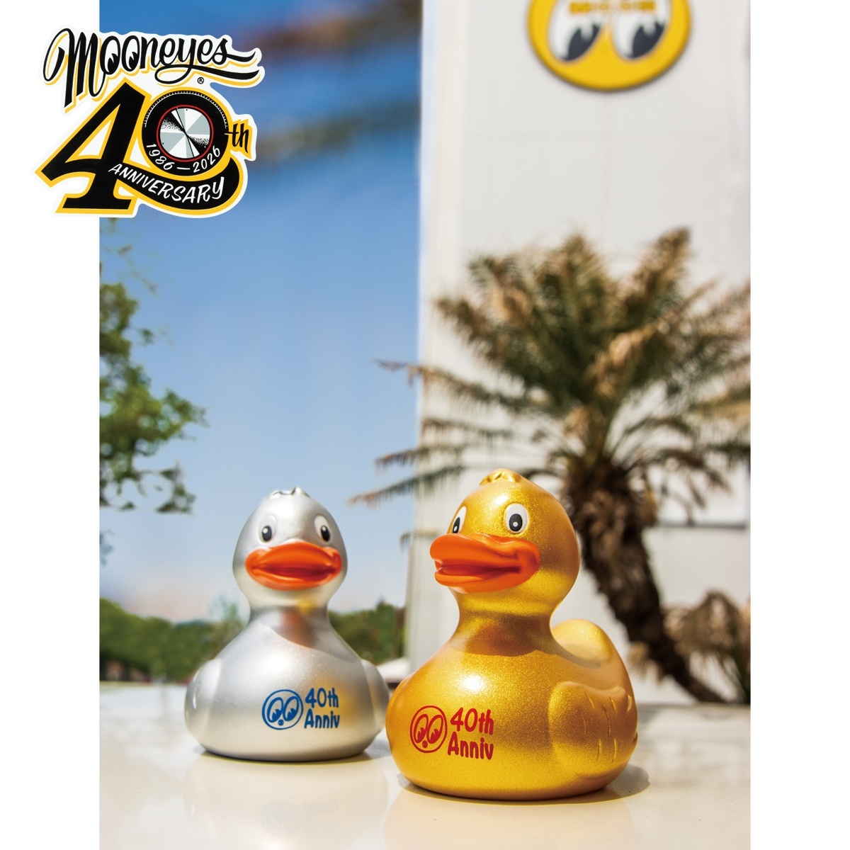 ムーンアイズ　40周年アニバーサリー　スペシャル　ラバーダック　（ゴールド） ■ アメリカン雑貨 アメリカ雑貨 |  | 05