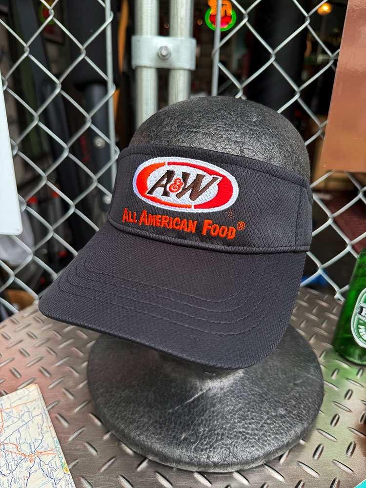 A&W　ブラックバイザー　サンバイザー ■ アメリカン雑貨 アメリカ雑貨 |  | 01