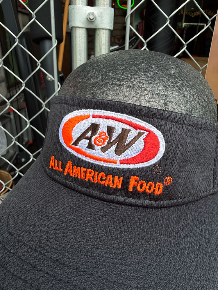 A&W　ブラックバイザー　サンバイザー ■ アメリカン雑貨 アメリカ雑貨 |  | 02
