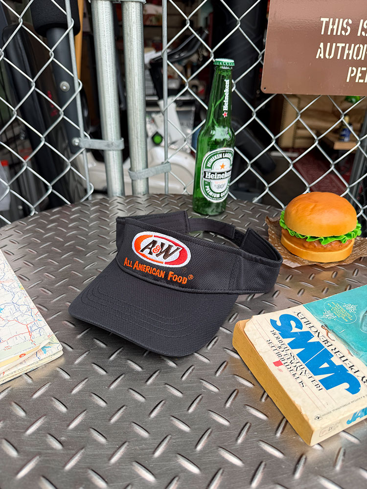 A&W　ブラックバイザー　サンバイザー ■ アメリカン雑貨 アメリカ雑貨 |  | 05