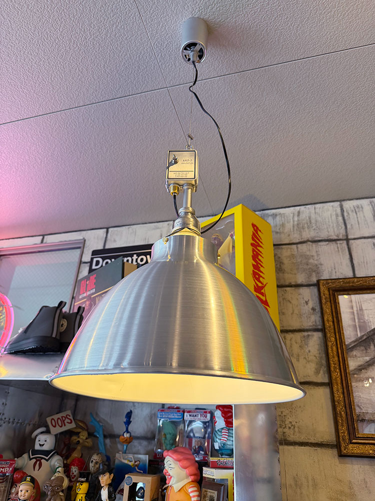 アンパサンド　ファクトリー　シーリングライト　（シルバー/RO/直径38cm）　市販のLED球対応　※電球は付属してません | 