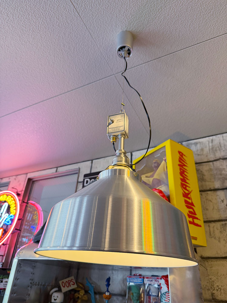 アンパサンド　ファクトリー　シーリングライト　（シルバー/SQ/直径38cm）　市販のLED球対応　※電球は付属してません | 