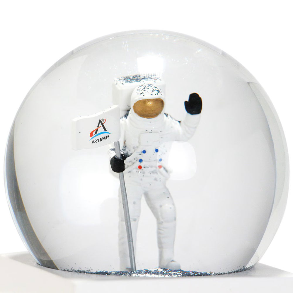 NASA　スノーグローブ　月面に立つ宇宙飛行士　スノードーム ■ アメリカン雑貨 アメリカ雑貨 |  | 16