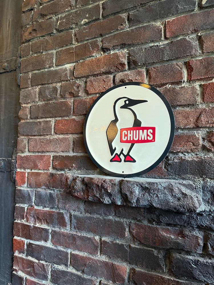 チャムス　ブービーバード　オフィシャル　ラウンド型　ブリキ看板 ■ アメリカン雑貨 アメリカ雑貨 |  | 03