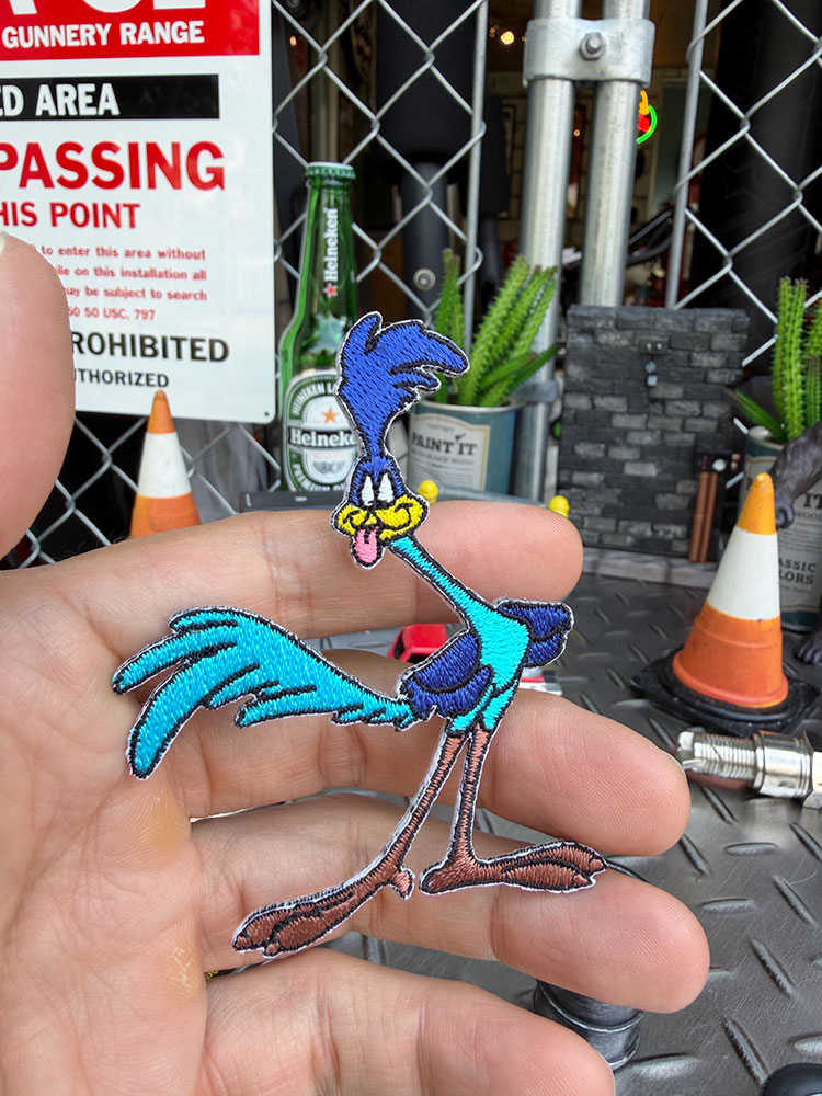 ロードランナー　ワッペン　（スタンディングポーズ） ■ アメリカン雑貨 アメリカ雑貨 |  | 01