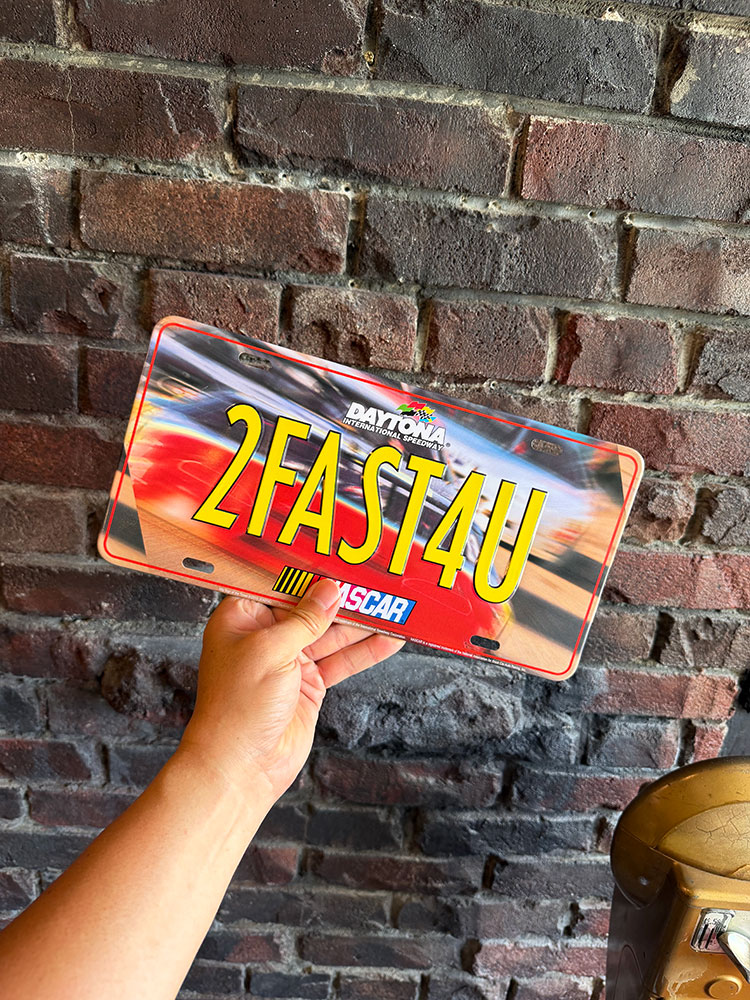NASCAR　ナスカー　ライセンスプレート　（2FAST4U）　■ アメリカン雑貨 アメリカ雑貨 |  | 02