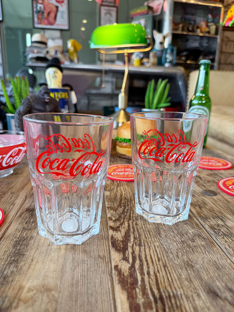 コカ・コーラ　オフィシャル　FIZZ　クラシックグラス　（2個セット）　400ml　ガラス製 | 