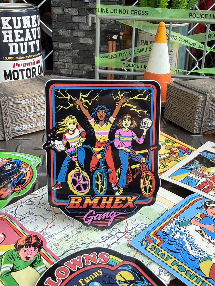 スティーブン・ローズ　オフィシャル　ステッカー　（BMXギャング） ■ アメリカン雑貨 アメリカ雑貨 | 