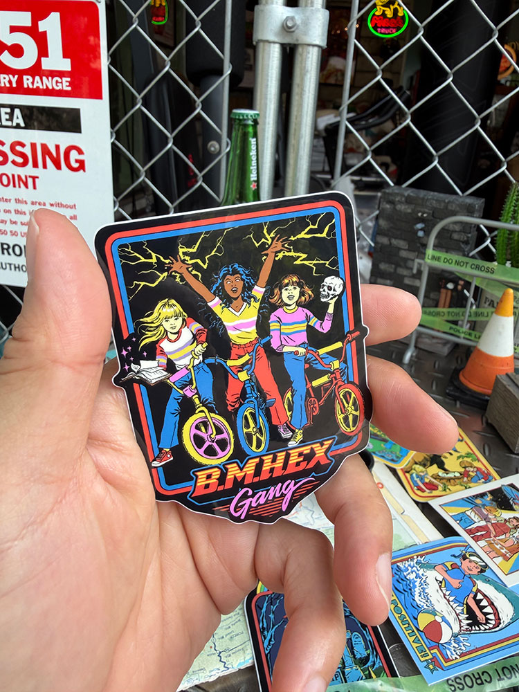 スティーブン・ローズ　オフィシャル　ステッカー　（BMXギャング） ■ アメリカン雑貨 アメリカ雑貨 |  | 02