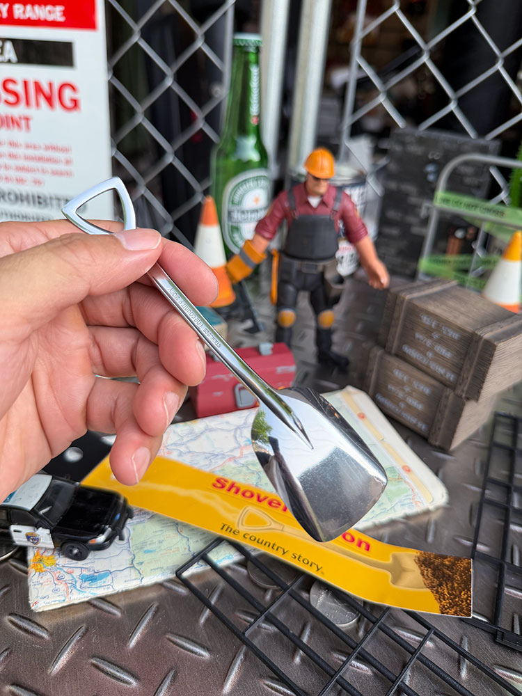角スコップスプーン　（Mサイズ）　単品　シャベルスプーン ■ アメリカン雑貨 アメリカ雑貨 |  | 02