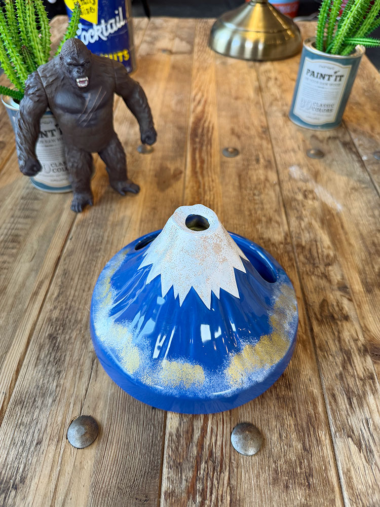富士山 蚊遣り 瀬戸焼 陶器製 蚊取り線香置き...の詳細画像1